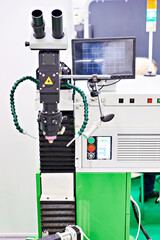 Laser machine for welding and cutting