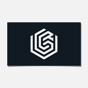 RGU, UGR, VGR, RGV LOGO DESIGN VECTOR