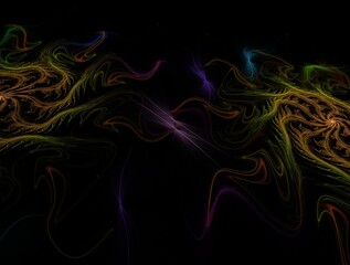 Imaginatory fractal abstract background Image