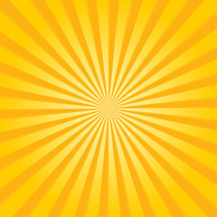 Fototapeta premium yellow abstract background with rays