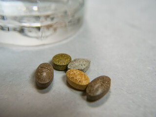 朝と夜の食事後サプリ