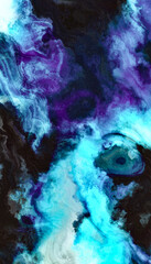 water flowing into the water