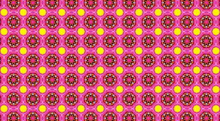 Seamless bandhani border design. High quality illustration