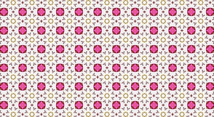 Seamless bandhani border design. High quality illustration