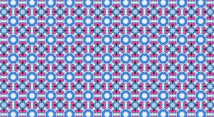 Seamless bandhani border design. High quality illustration