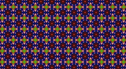 Seamless bandhani border design. High quality illustration