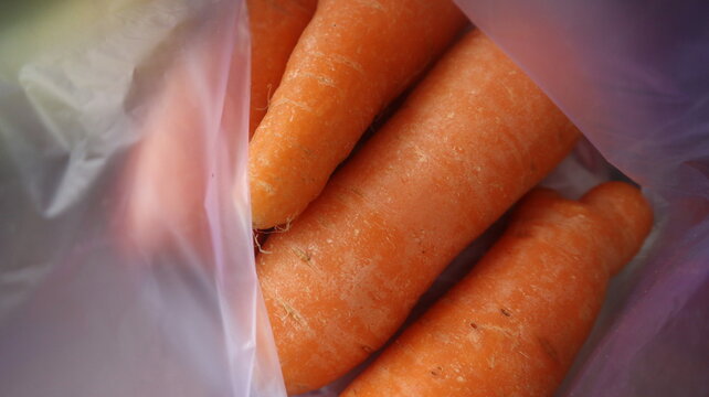 Carrots In A A Bag