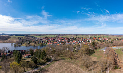 Luftbild Stiege Stadt Oberharz am Brocken
