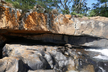Scenic view of Kimani River in Mpanga Kipengele Game Reserve in Tanzania
