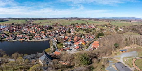 Luftbild Stiege Stadt Oberharz am Brocken