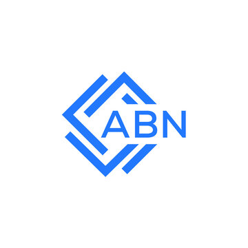 ABN technology letter logo design on white  background. ABN creative initials technology letter logo concept. ABN technology letter design.
