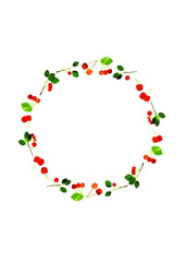 さくらんぼのイラスト