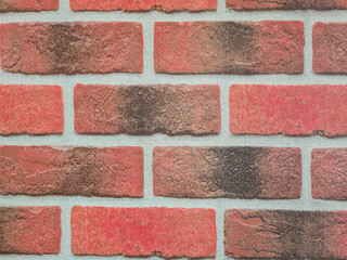 old red brick wall photo background