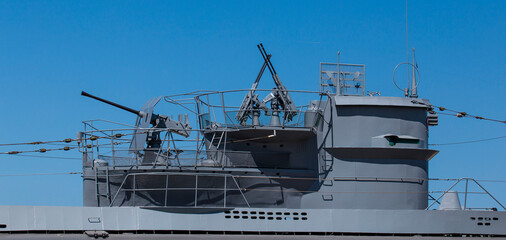 Anti-aircraft guns on U-boat!!