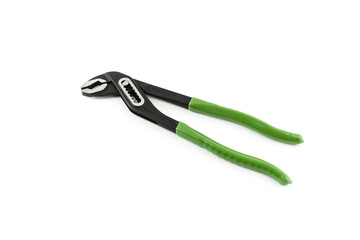 adjustable pliers is on white background. 