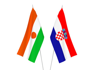 Croatia and Republic of the Niger flags