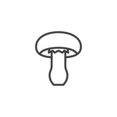 Mushroom line icon