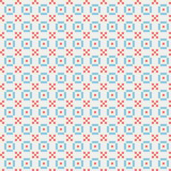Abstract Cross Pattern generative computational art illustration
