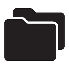 folder glyph icon
