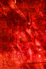 Abstract cement wall for background. horrible and dark bloody wall texture background. 
horror and halloween concept