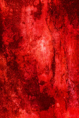 Abstract cement wall for background. horrible and dark bloody wall texture background. 
horror and halloween concept