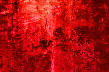 Abstract cement wall for background. horrible and dark bloody wall texture background. 
horror and halloween concept