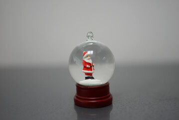 Décoration de Noël - Boule à neige père Noël