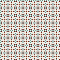 Fototapeta premium Abstract Cross Pattern generative computational art illustration