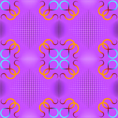 Seamless pattern with dots
