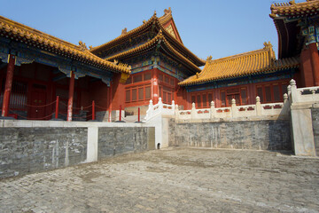 Fototapeta premium Beijing Palace Museum Pavilion building