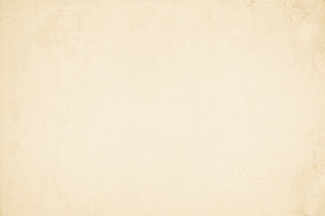 Old concrete wall texture background. Close up retro plain cream color cement material surface rough.