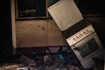 Broken Kitchen in broken House