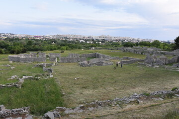 Fototapeta na wymiar Croatia, Central Dalmatia, Salona, ​​ruins of the ancient city,