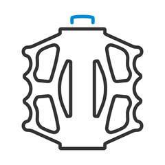 Obraz premium Bike Pedal Icon