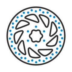 Bike Brake Disc Icon
