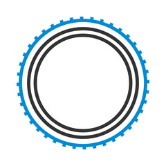 Bike Tyre Icon