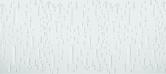 Obraz premium Background Arrow White - modern Vector illustration.