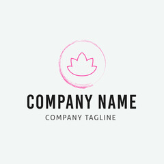 Yoga Vector Logo Design