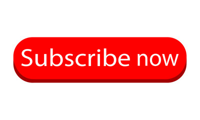 Subscribe now social followers web button icon design vector