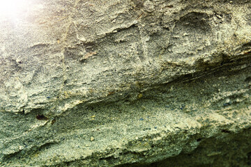 Wall made of sand, sand cliff. High quality photo