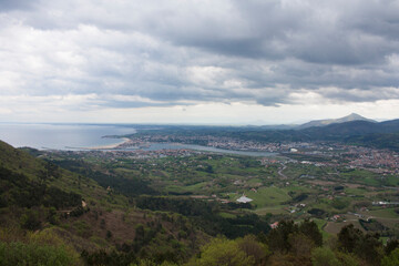 Desde Jaizkibel, Hondarribia Hendaye Irun, Pais Vasco, Spain