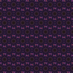 Vector Damask Seamless Retro Pattern Background Flower Garden Nature Abstract Ornament