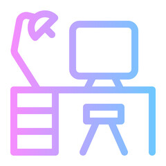 workstation gradient icon