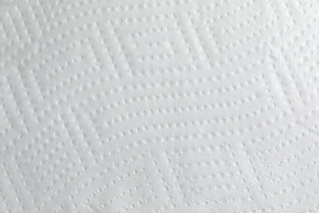 Texture of paper towel as background, closeup view