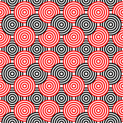 seamless pattern with circles