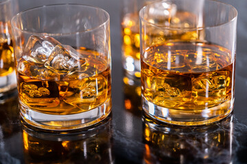 Scotch on the rocks