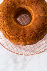 Eggnog Bundt Cake