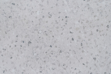 Terrazzo concrete texture background. Gray stone mosaic surface 