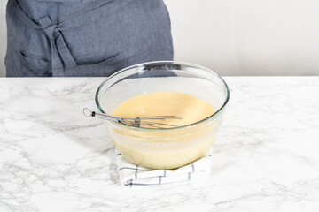 White chocolate ganache frosting