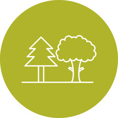 Forest Icon Design